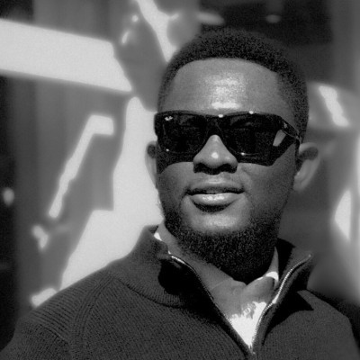 Portrait of portfolio creator – front view