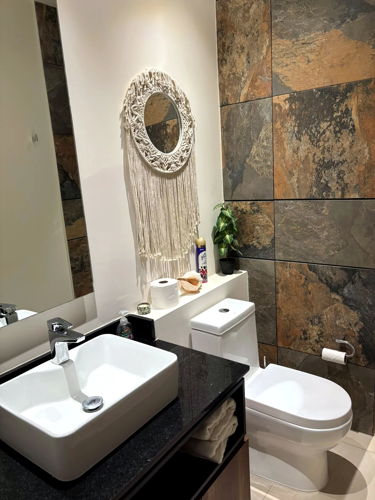 Baño del Departamento D’Toscana Residencial en Puerto Vallarta