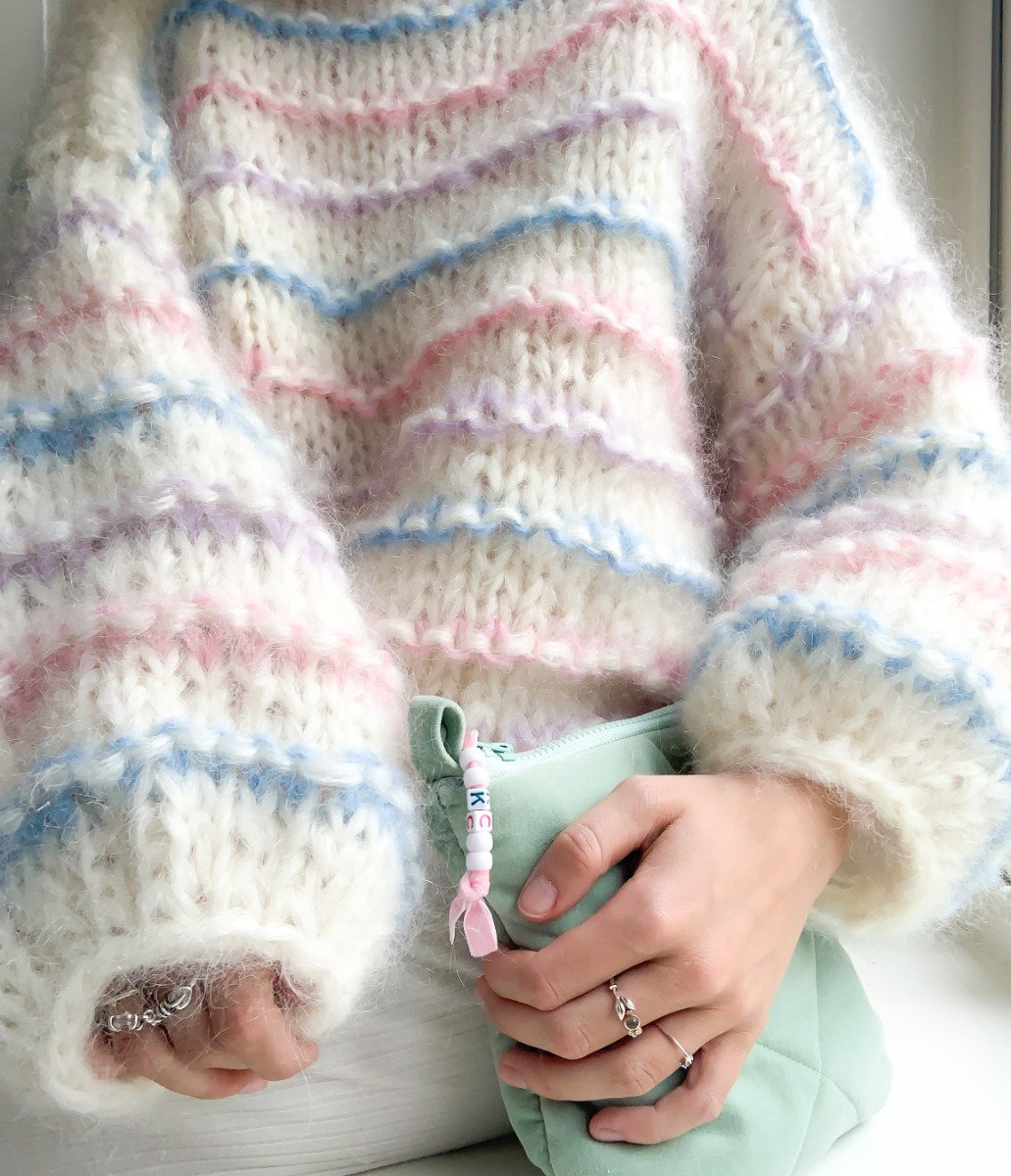 Karenjumper knitting pattern by Klin Cocos