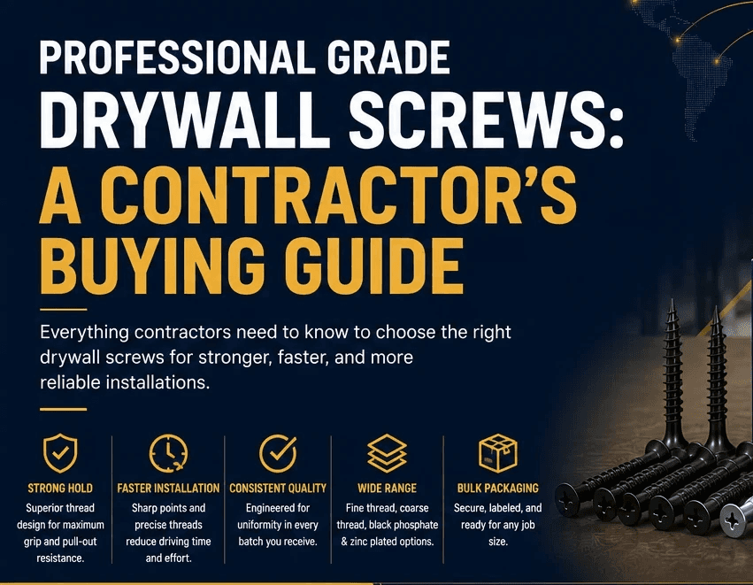 Professional Grade Drywall Screws
