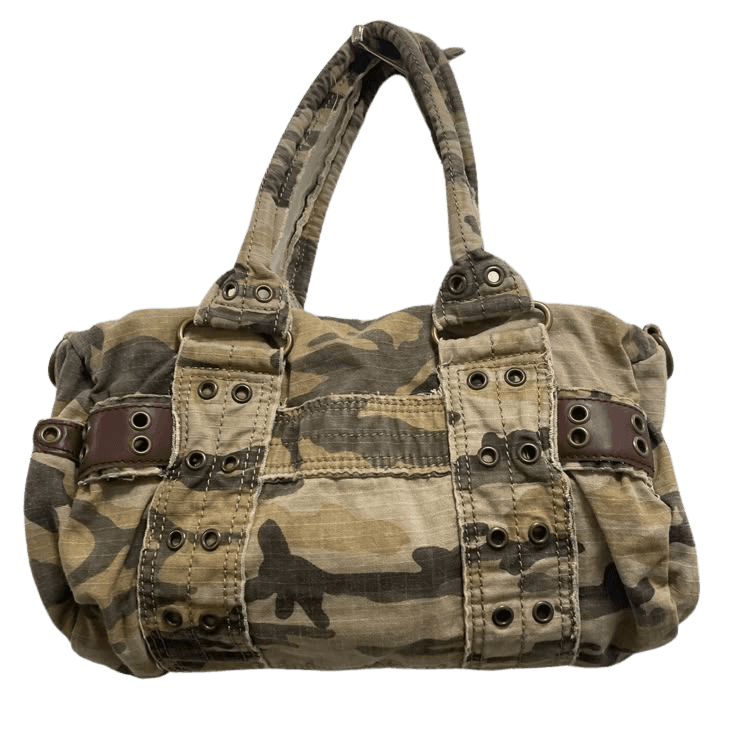 A sleek, green chair with a curved seat and wooden legs, set against a dark green background.