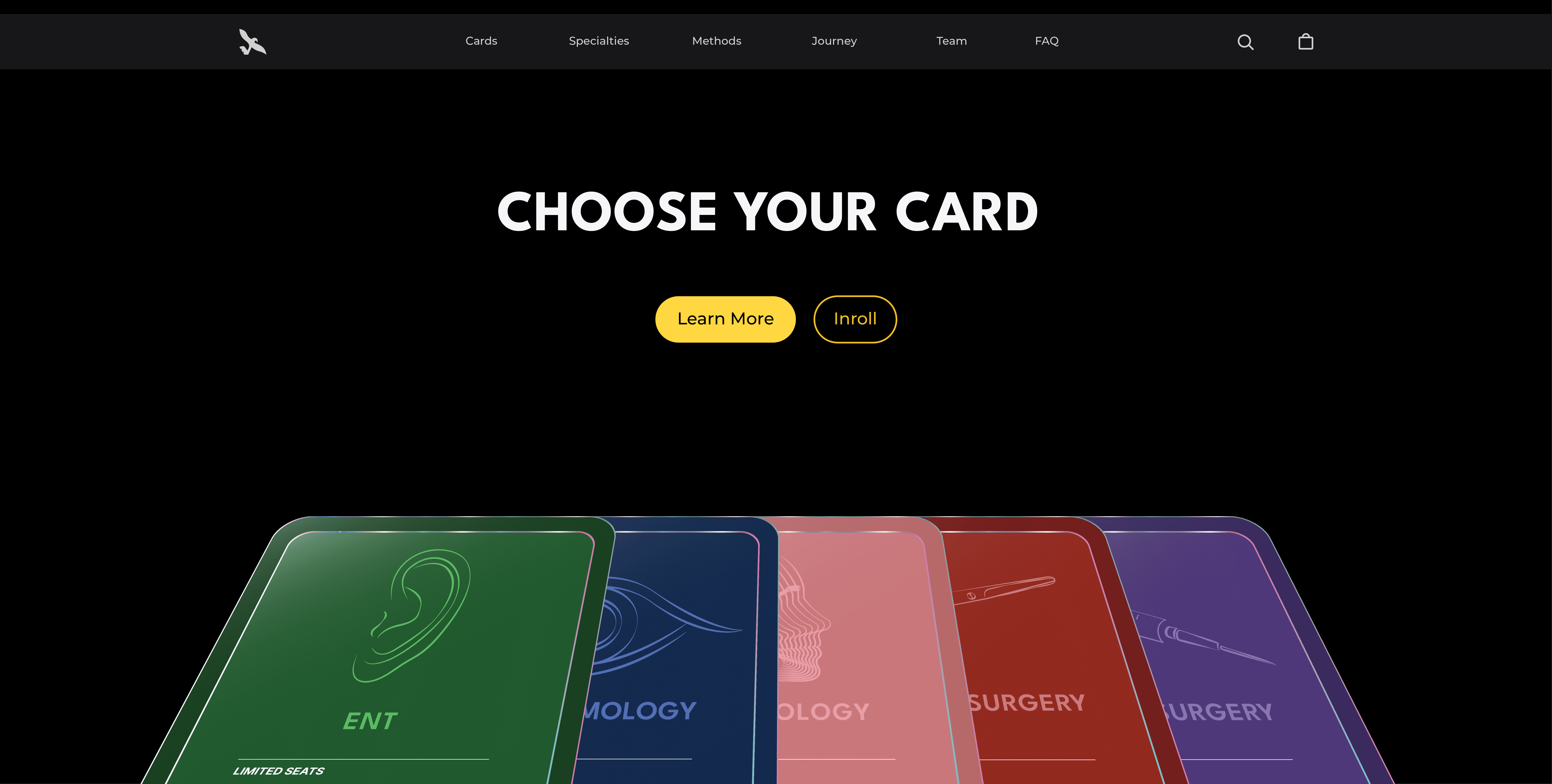 website homepage design 