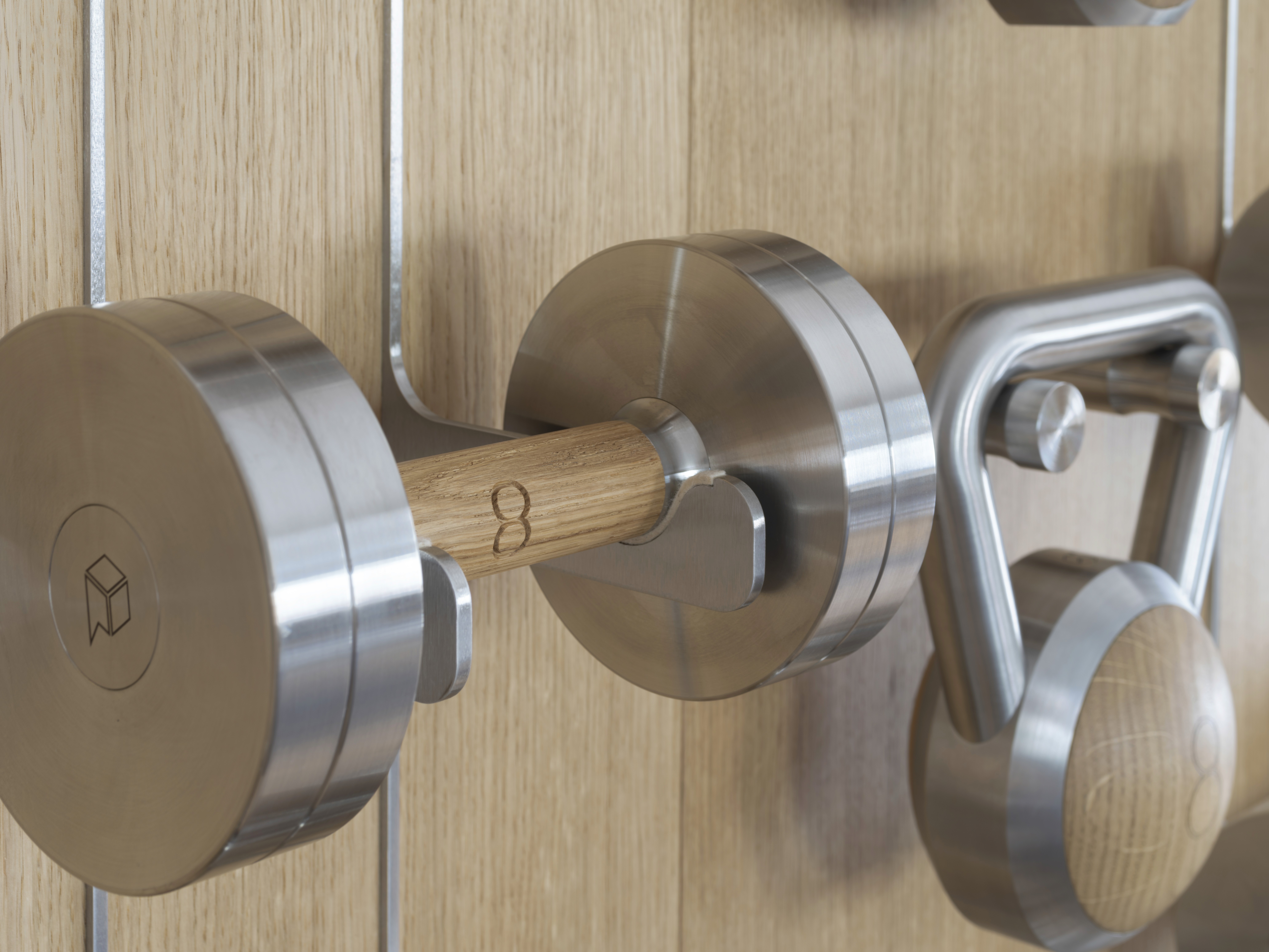 Paragon dumbbell and kettlebell