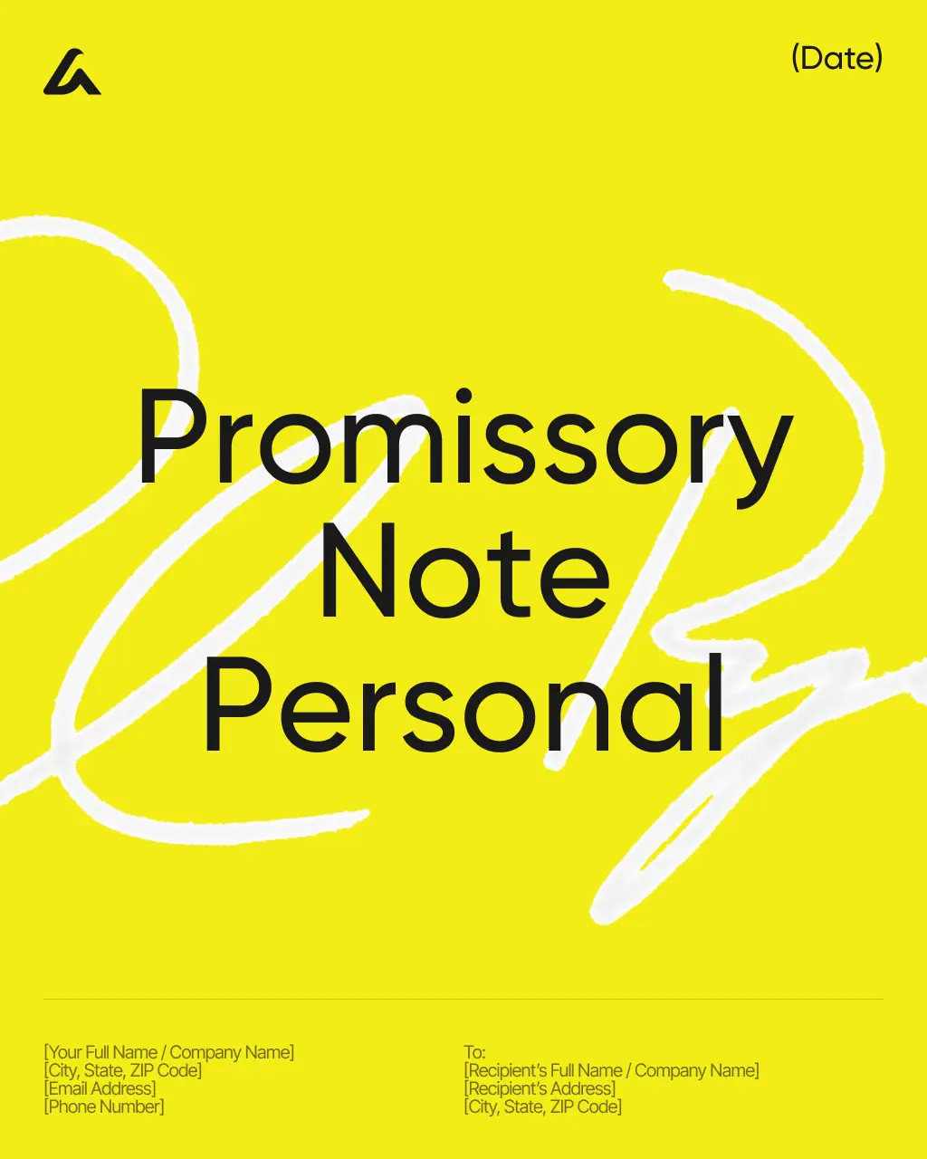 Promissory Note Personal