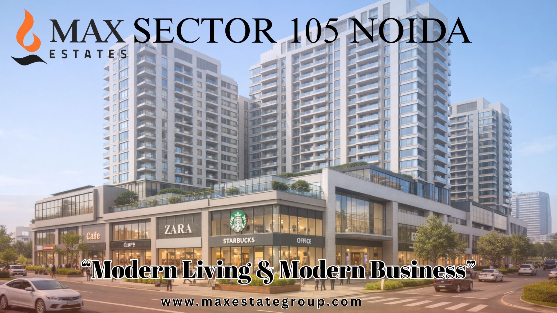 Max project at Sector 105 Noida