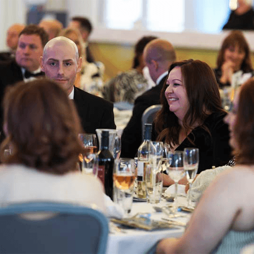 Vianet Team Watching the Tees Tech Awards Presentation