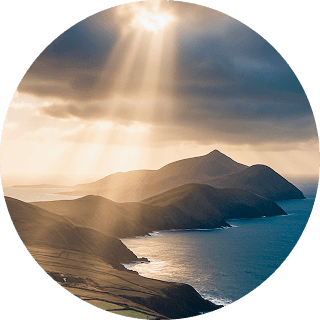 The brightness of the sun