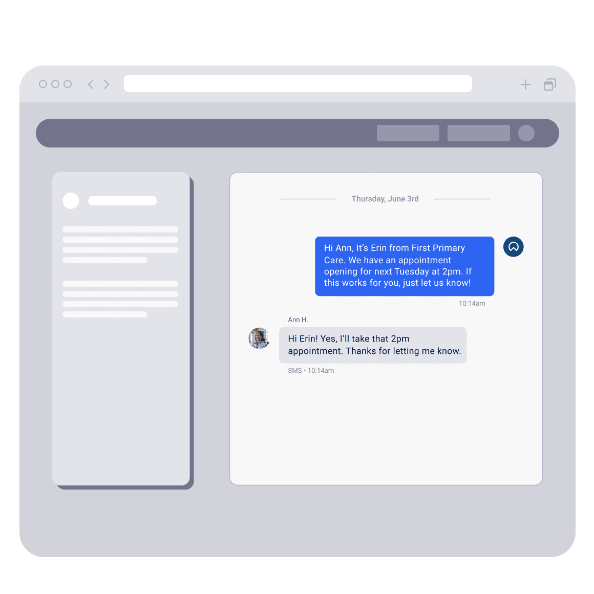 UI example from OhMD