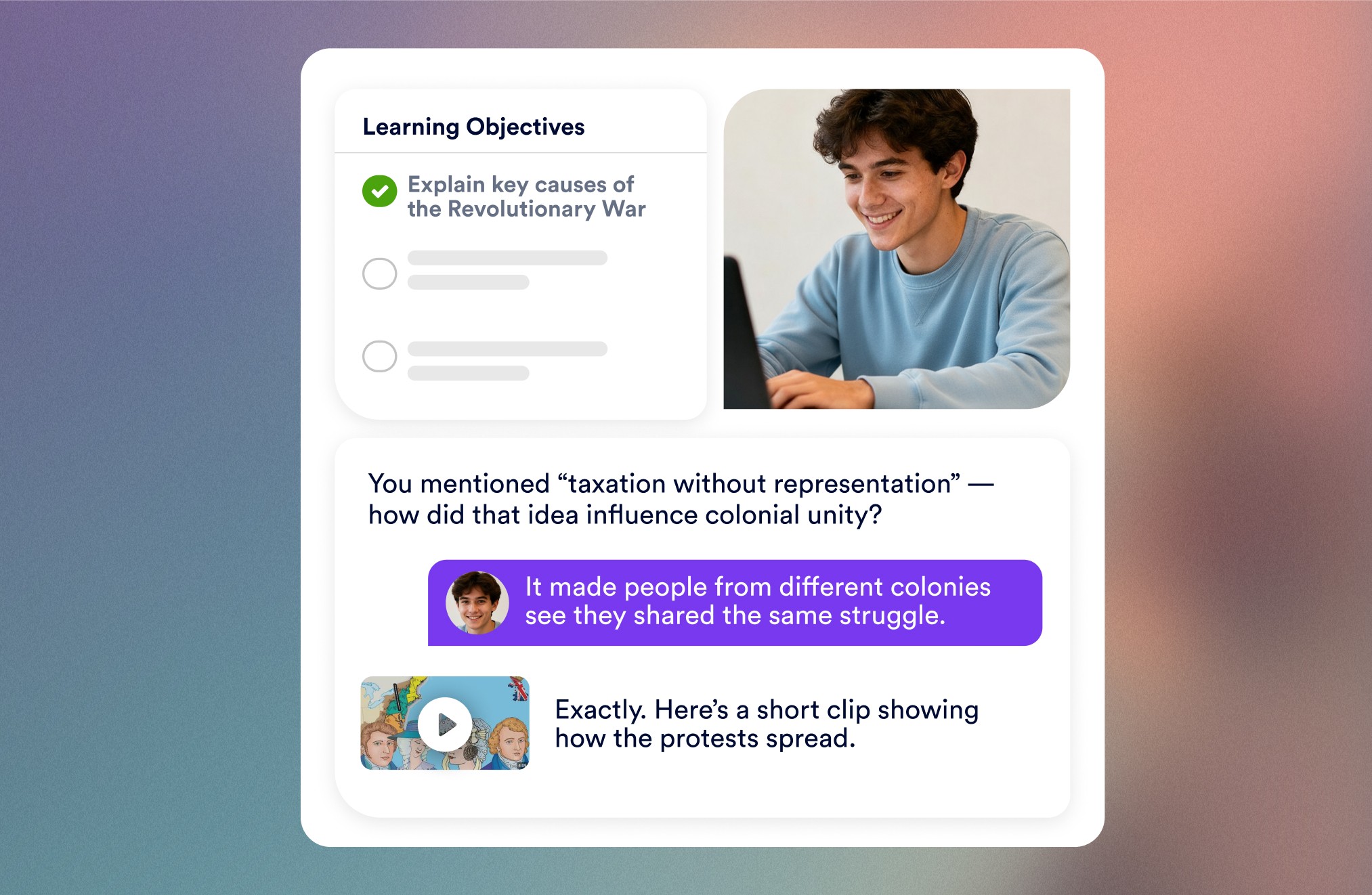 Axio’s Course Builder interface showing drag-and-drop tools and a sample cybersecurity course with modules, assignments, and interactive learning experiences.