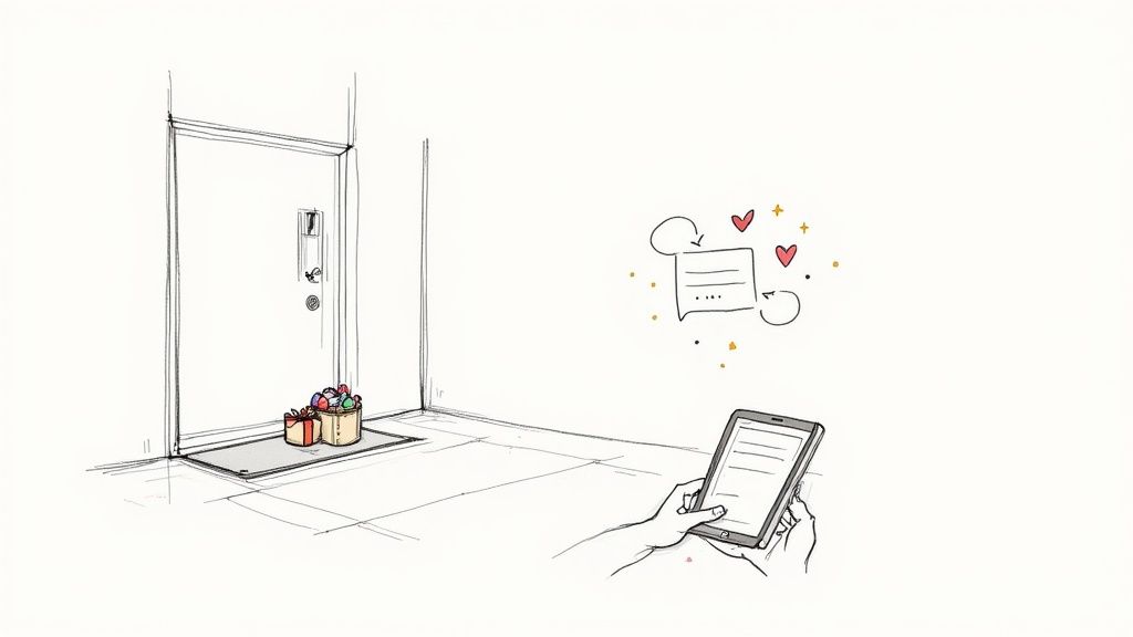 A clean, welcoming Airbnb bedroom with neatly made beds and thoughtful decor.