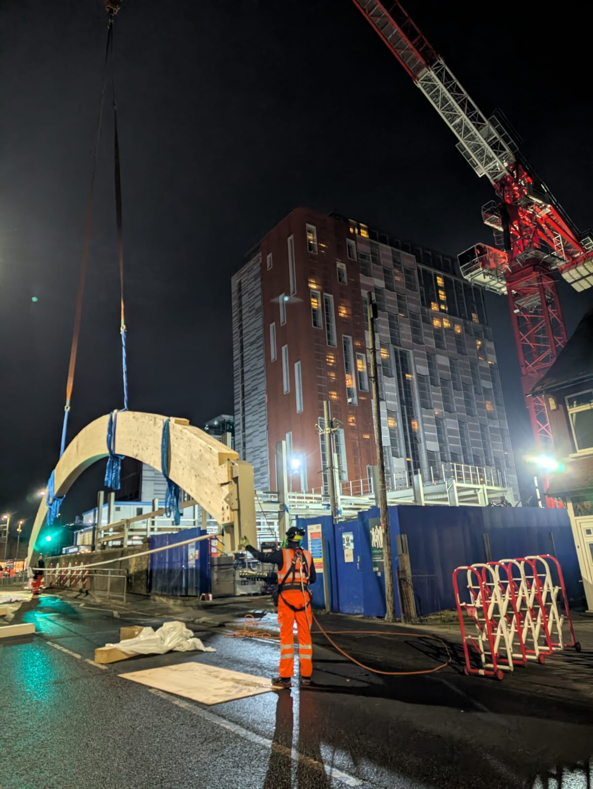 Buckland Timber project at Colindale Station
