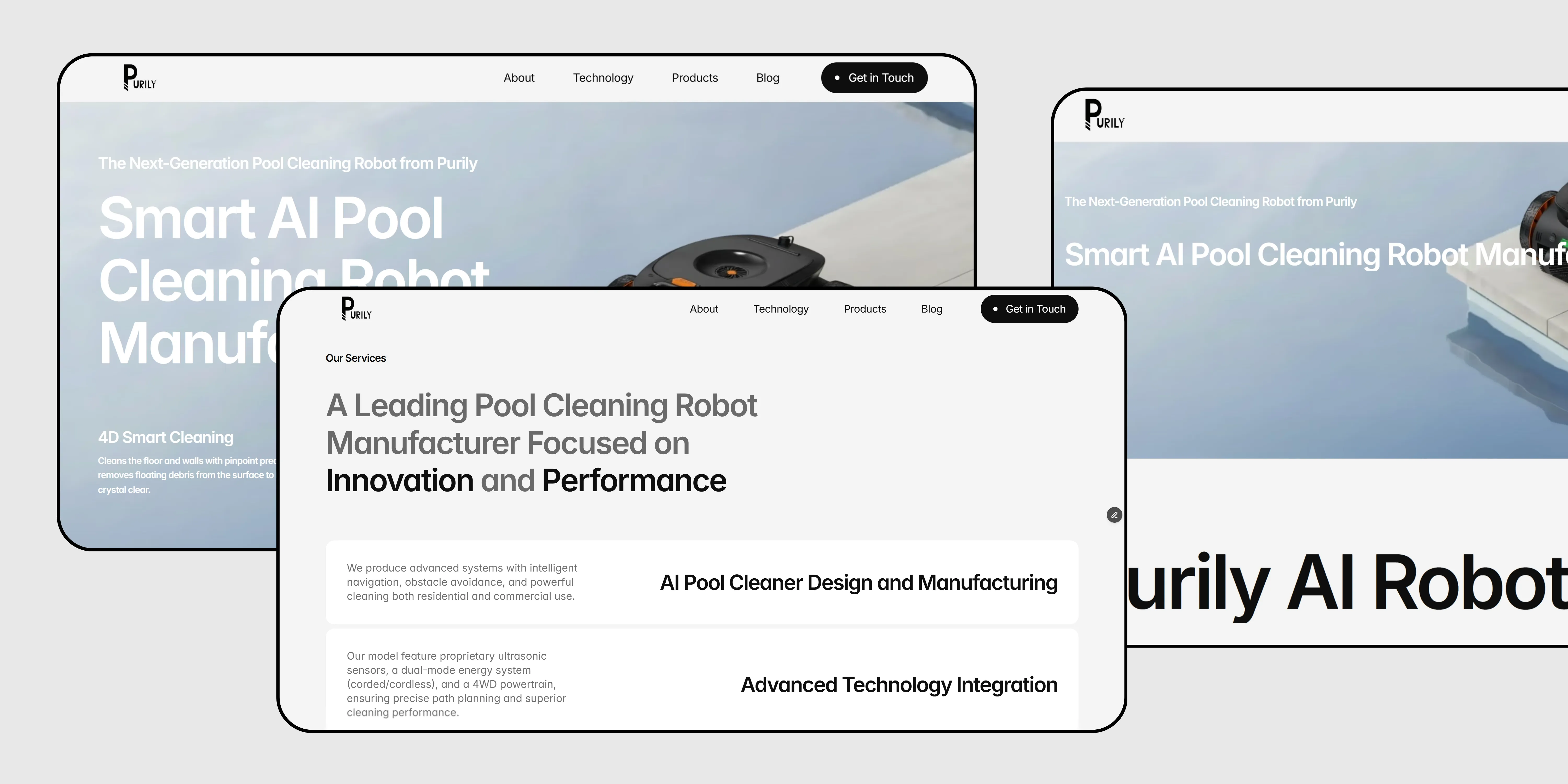 Custom B2B website design and development project for global market entry