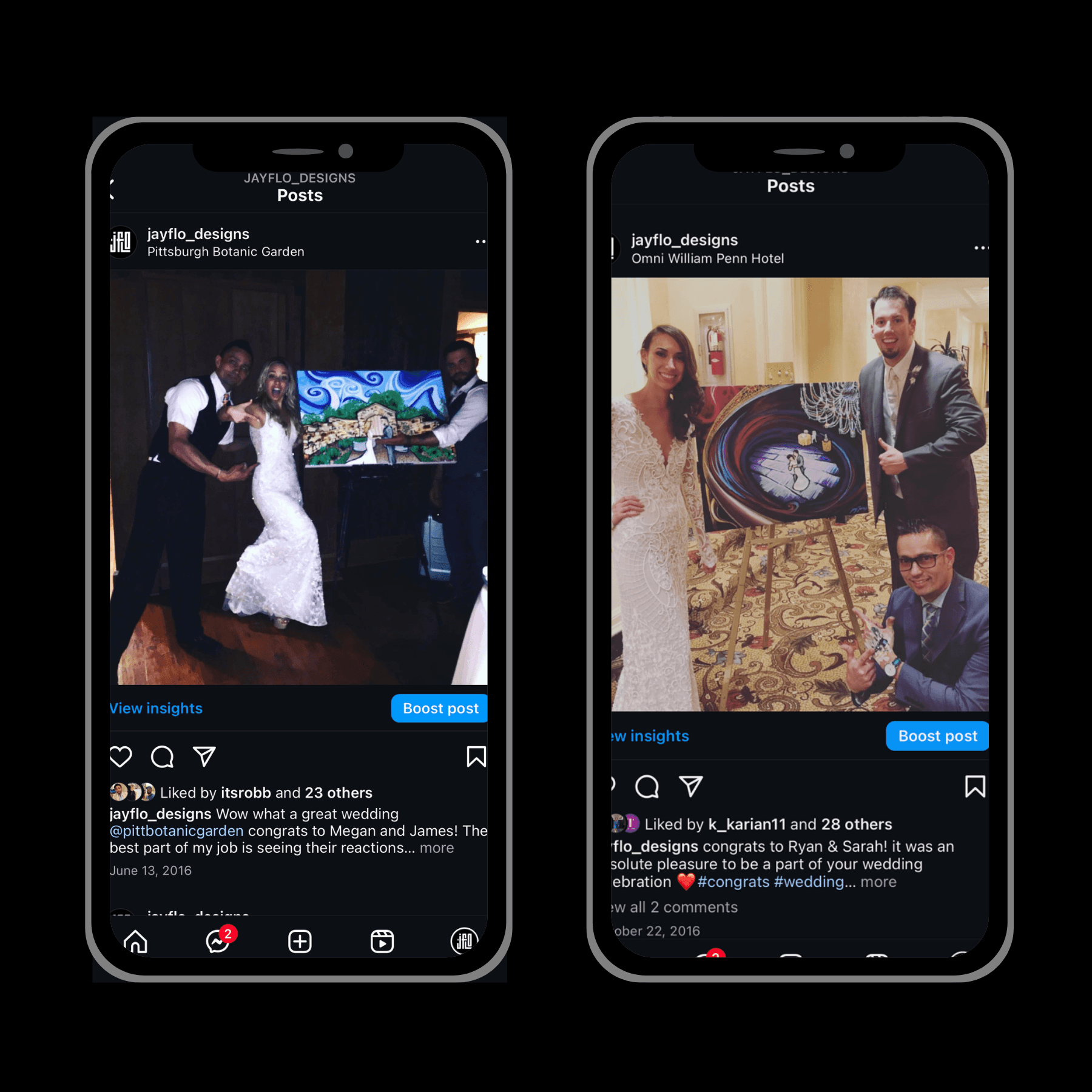 Live Wedding Art
