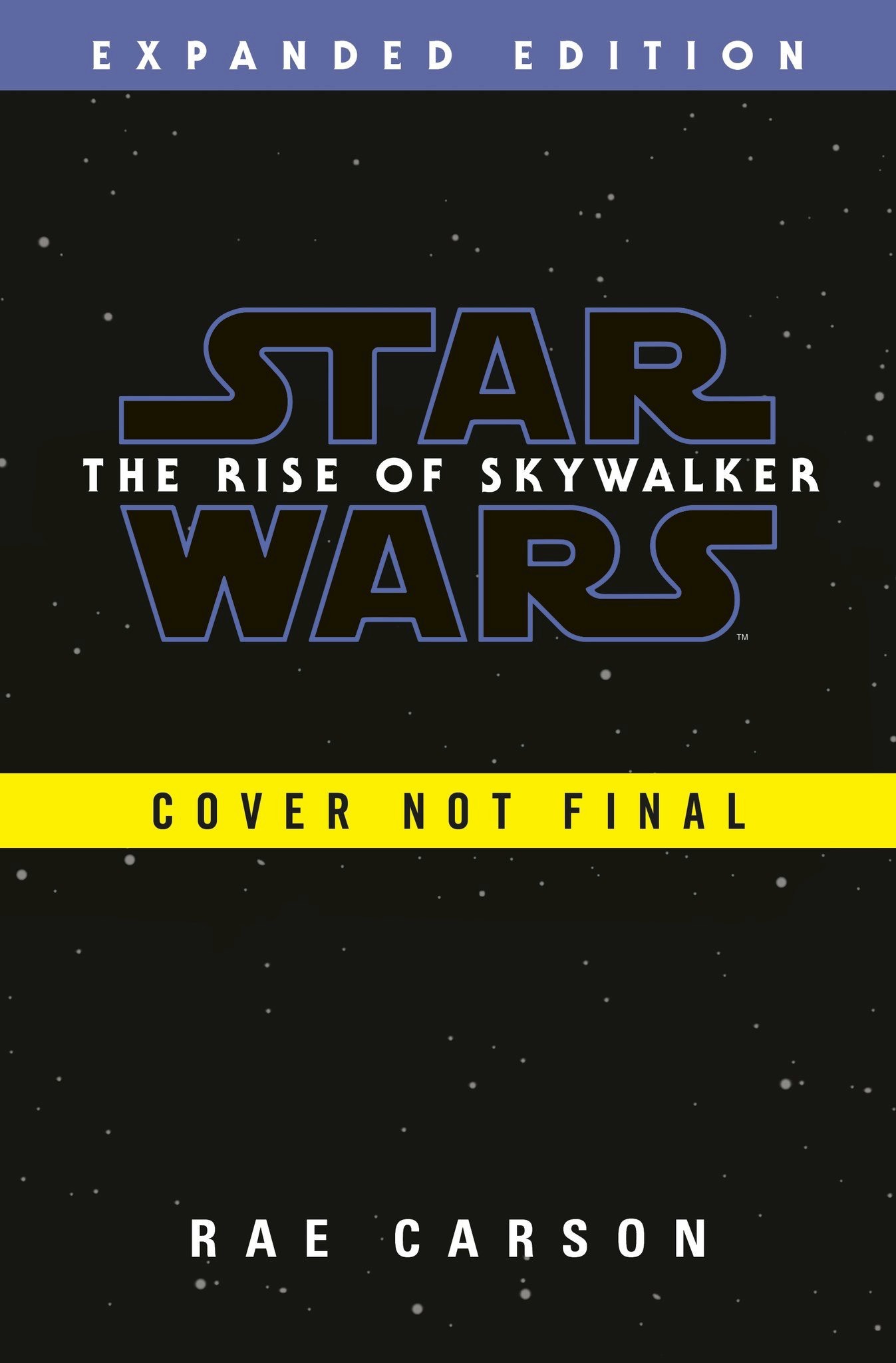 The Rise of Skywalker Preliminary Cover