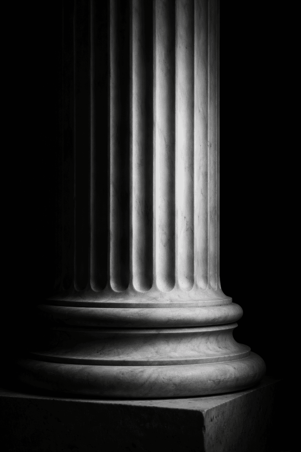 A female doctor in a softly lit clinic.