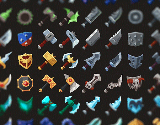 GUI PRO – SURVIVAL CLEAN by LAYERLAB (LayerLab, layerlab) – clean and modern survival game UI pack for Unity and mobile projects. Available now on LayerStore.