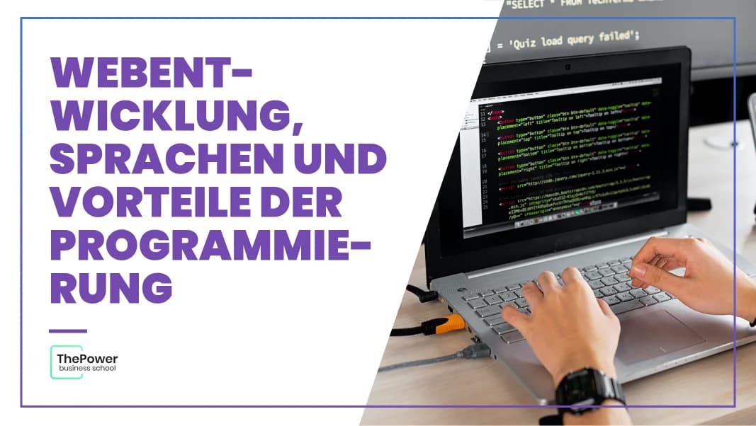 Webentwicklung, Sprachen und Vorteile der Programmierung