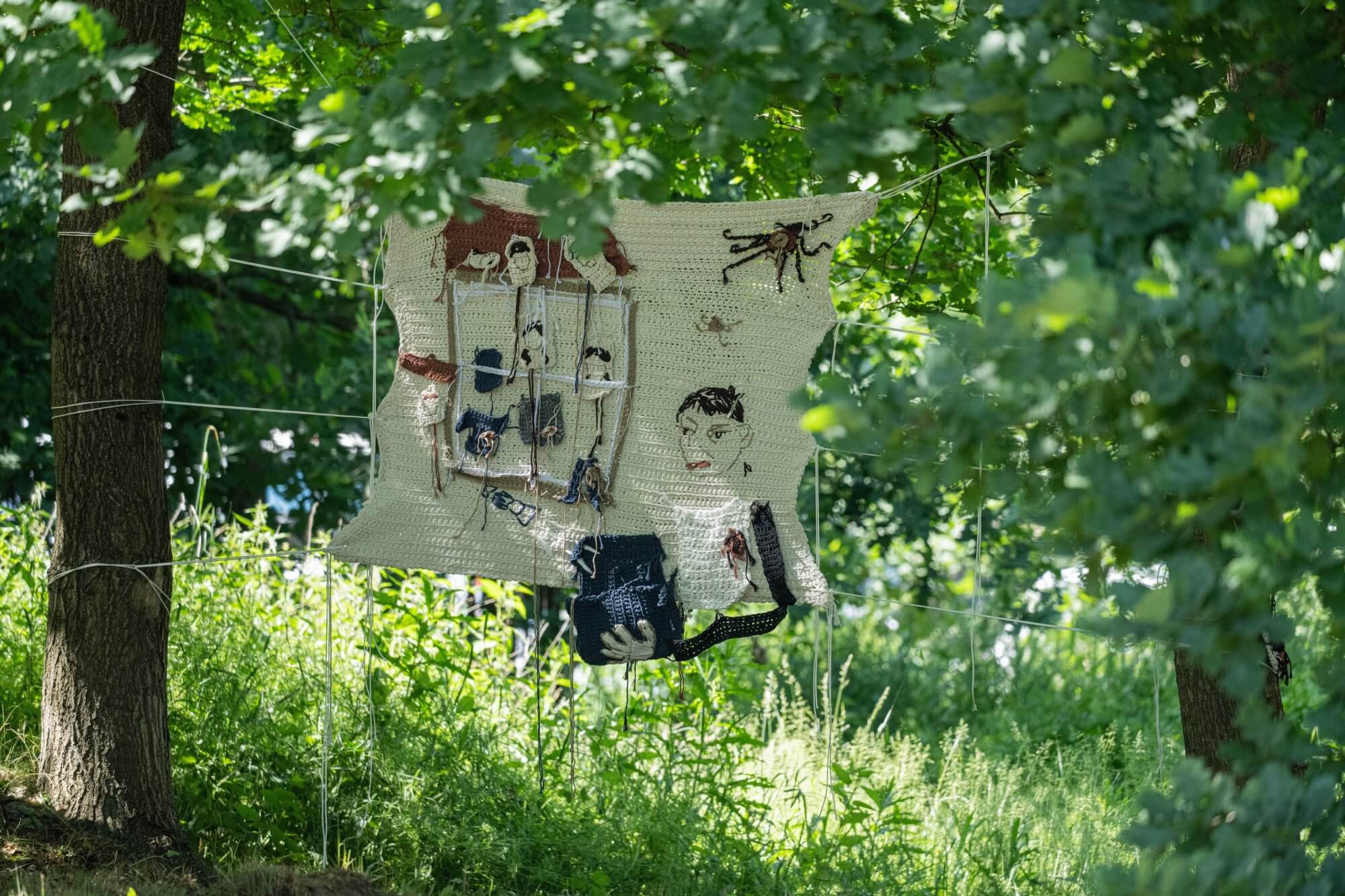 Výstava Gabča - výstava vyšívaných děl Gábiny Wernerové