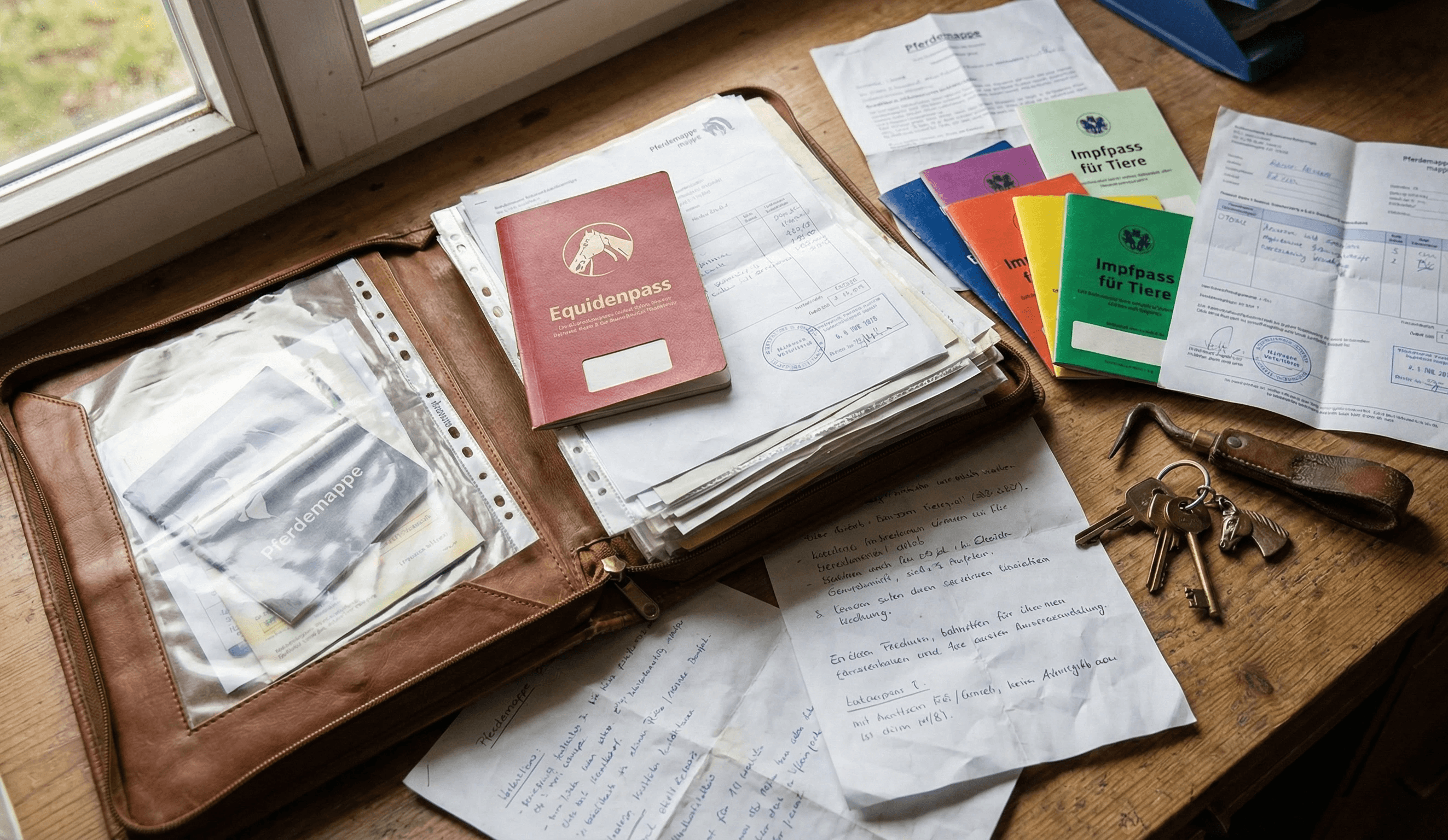 Pferde Impfangpass