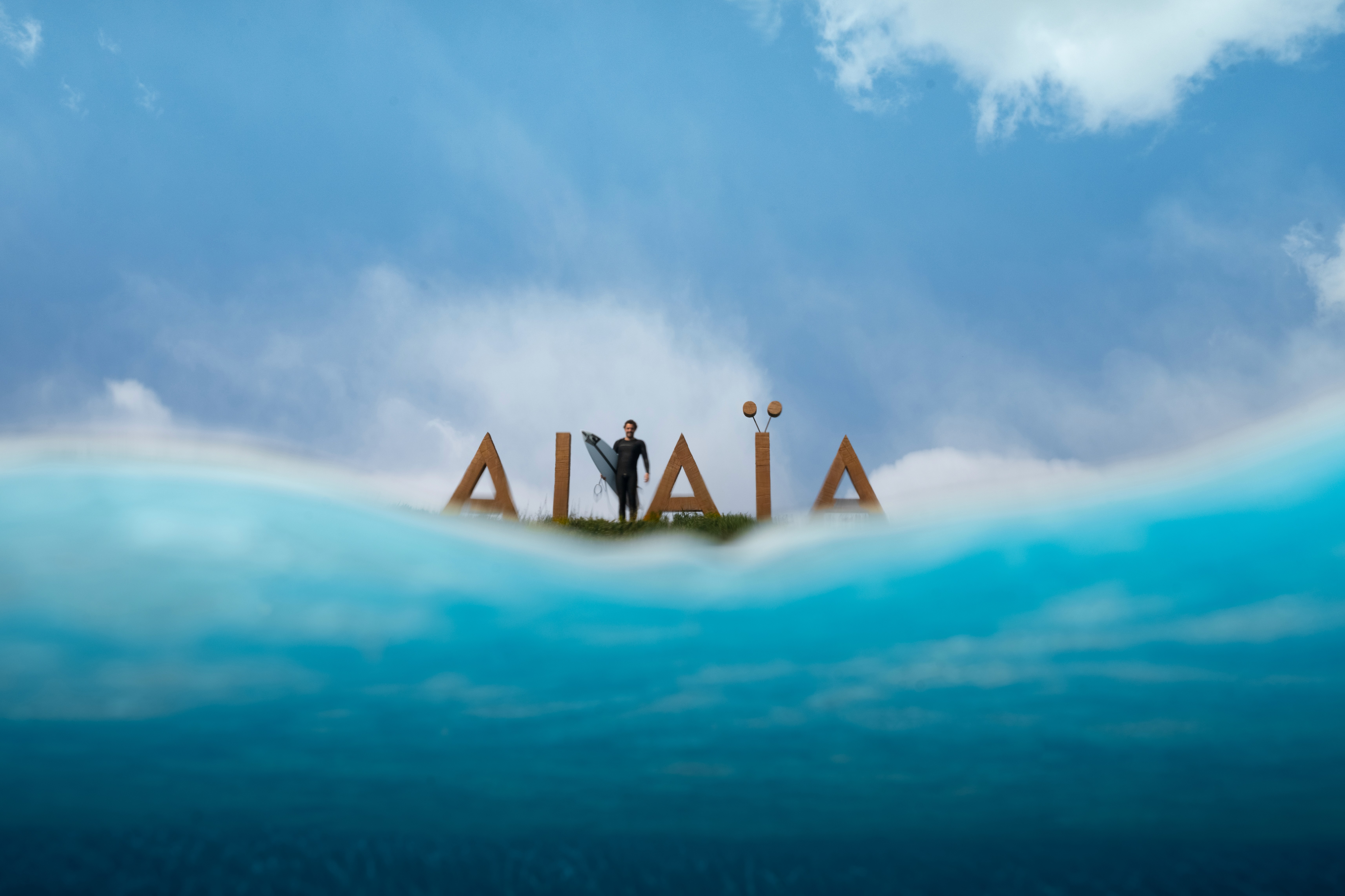Alaia Bay surf pool portrait photography by Dope Kids Club