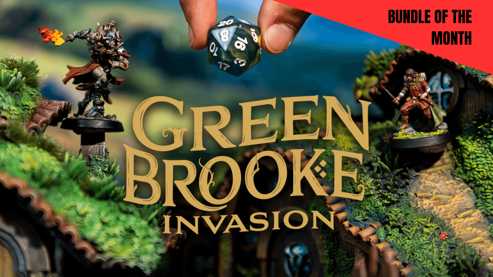 Banner from Loot Studios’ Damn Monsters miniature bundle.