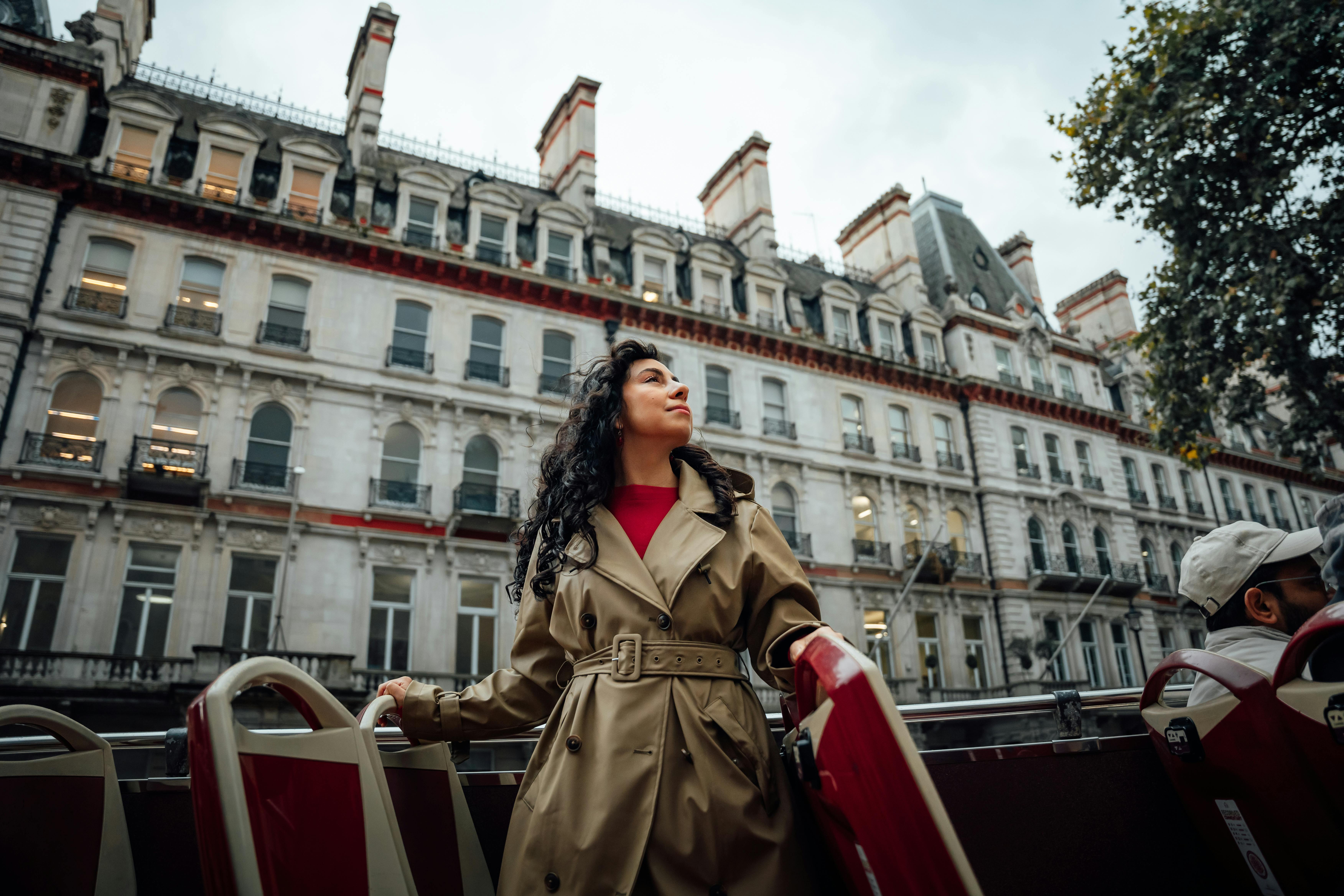 Beautiful sunset over a vineyard in Tuscany.