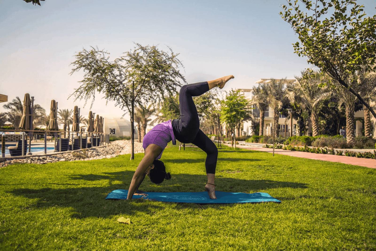 مرافق اللياقة البدنية والعافية في المدينة المستدامة
