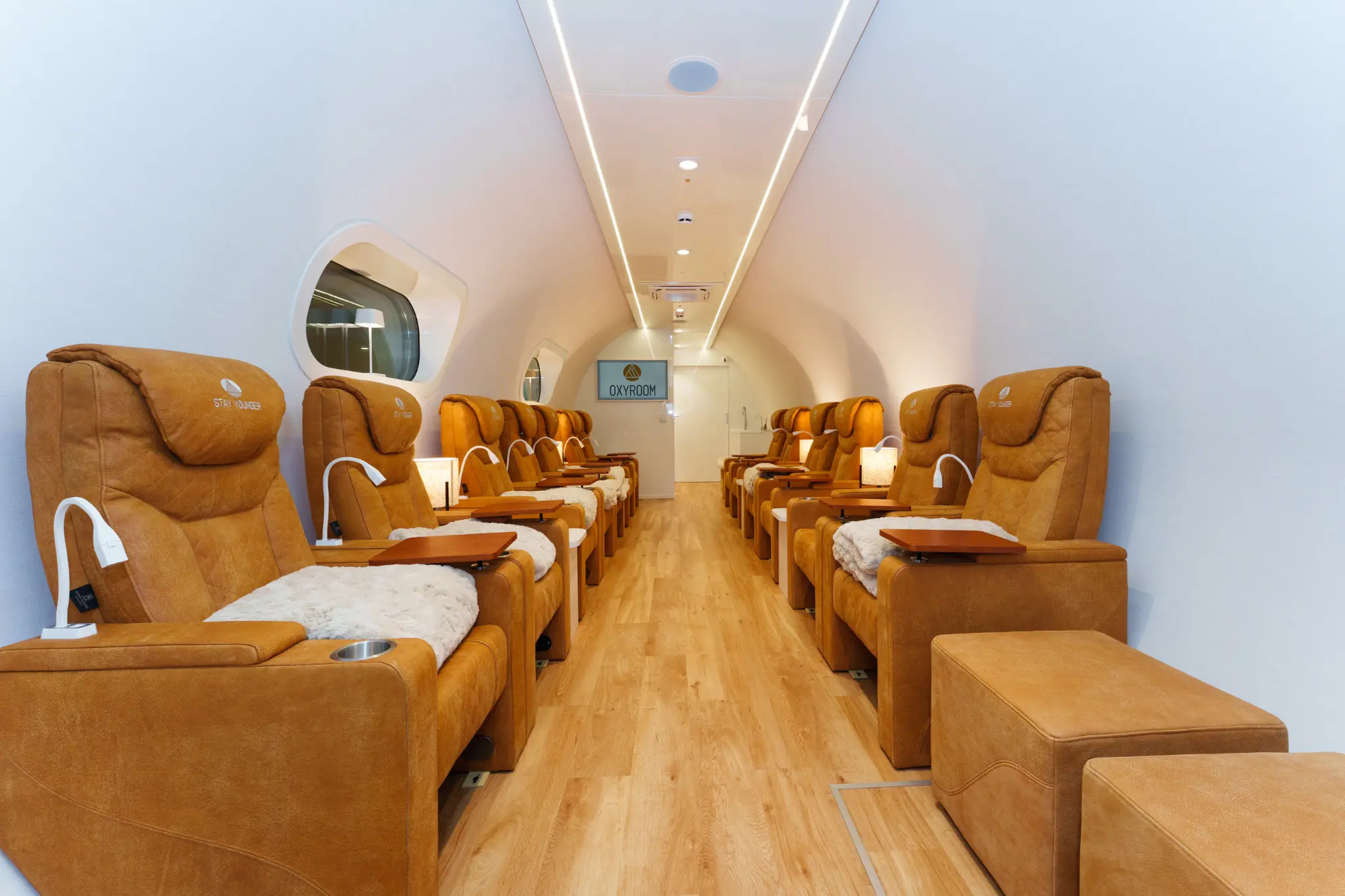 Innenansicht des Oxyroom