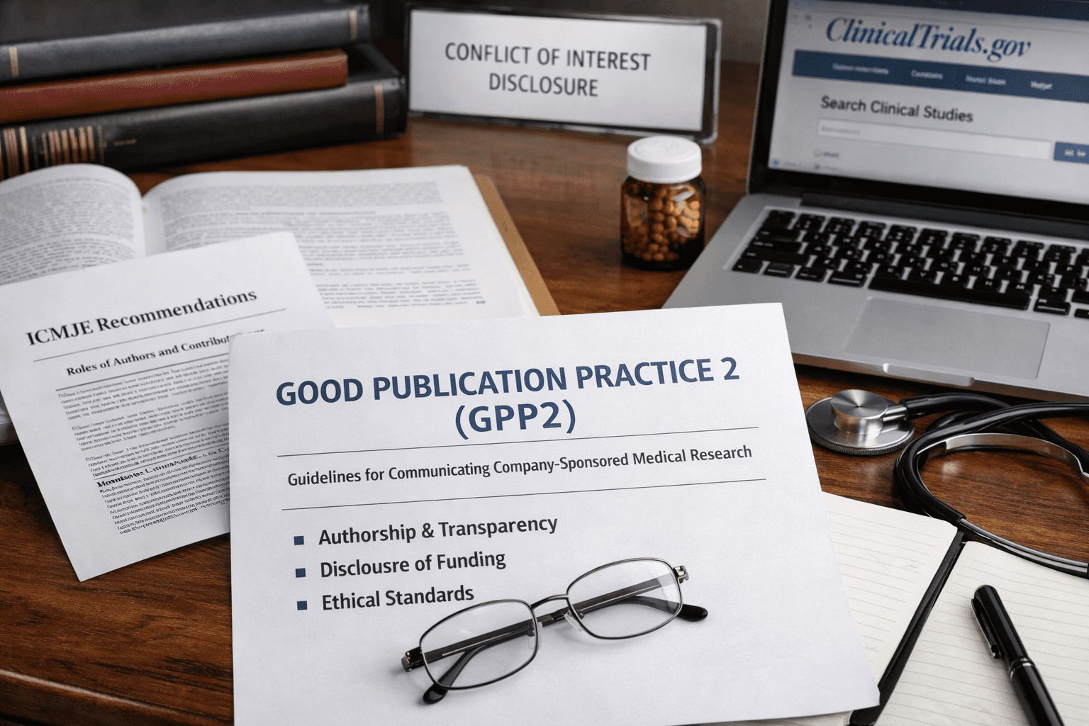 Documents outlining medical research ethics guidelines - Good Documentation Practices In Clinical Research