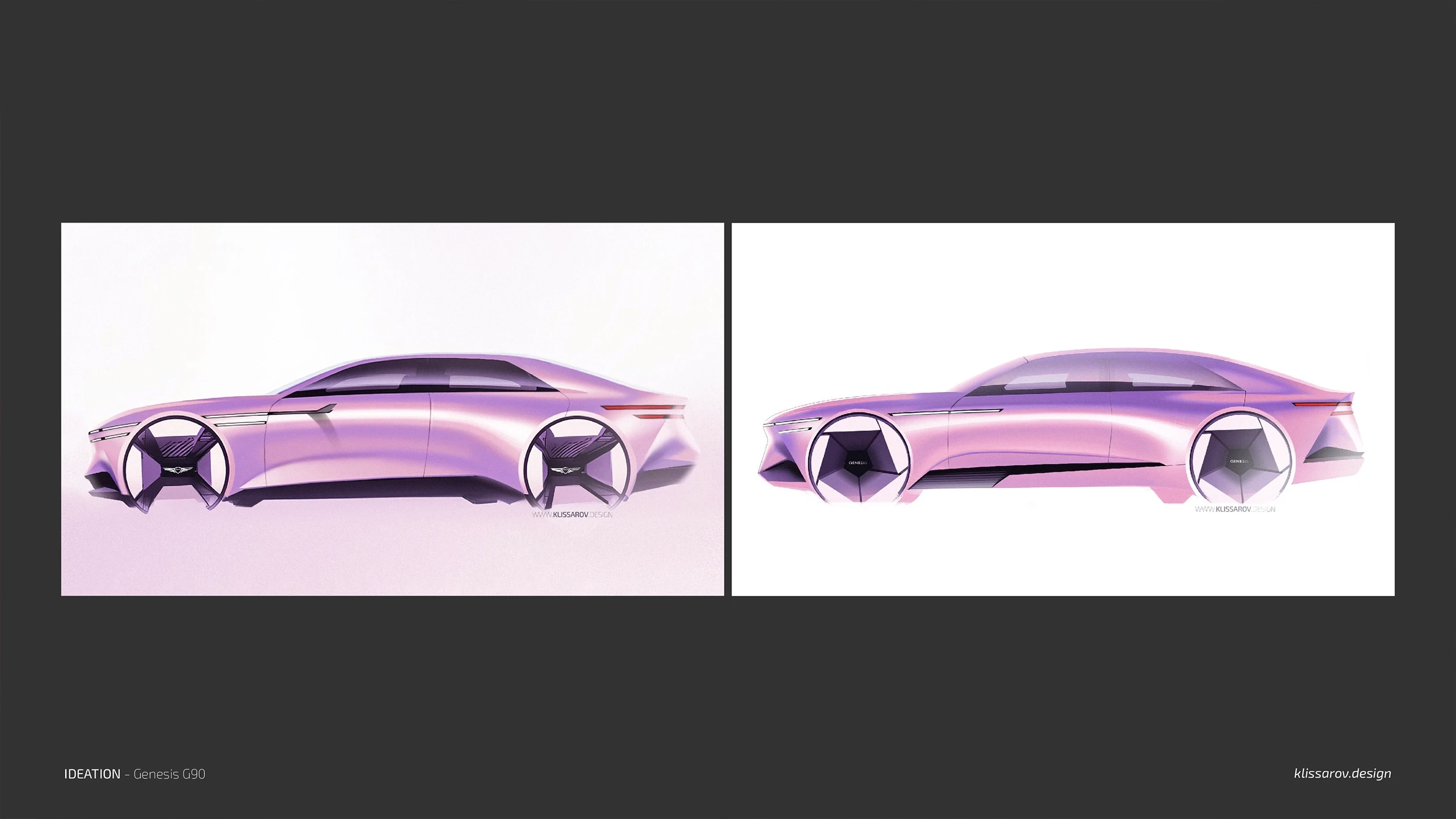 Genesis G90 SKetches