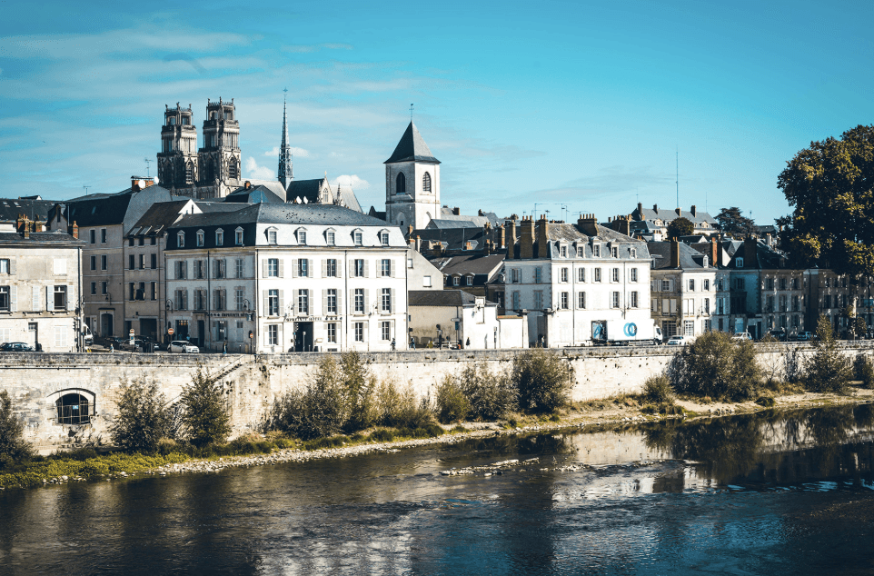 photo de la ville d'Orléans dans le centre-val de Loire