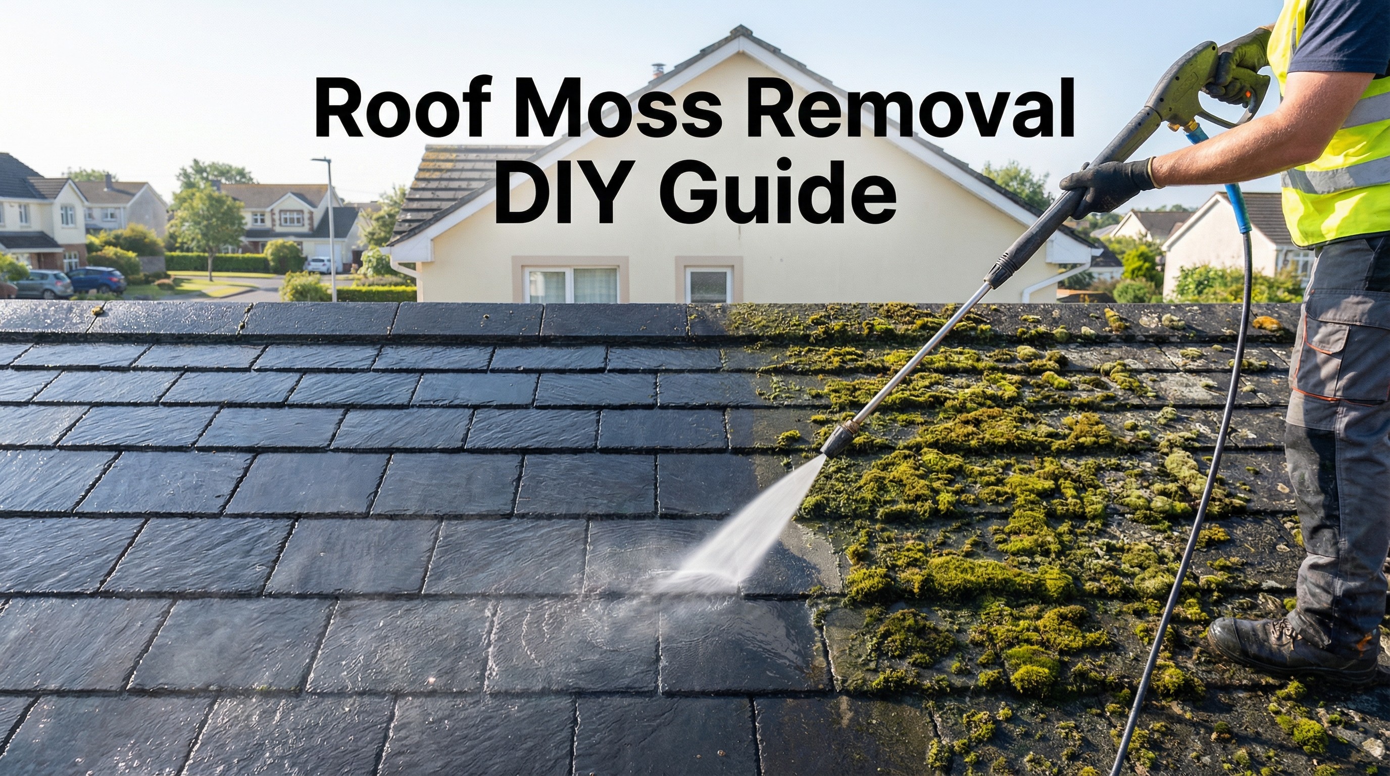 Complete guide for DIY roof moss removal and prevention 2026