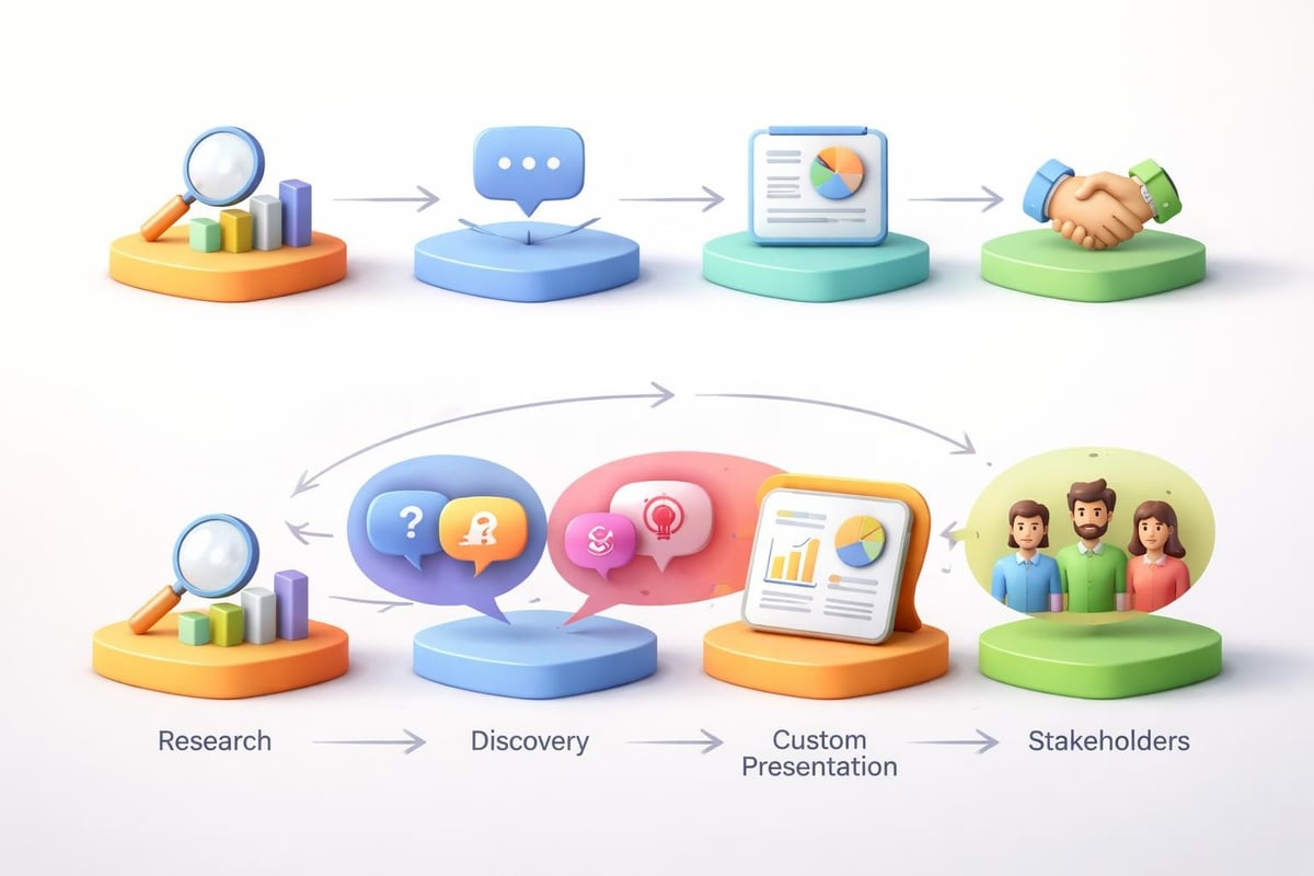 Profile sales cycle timeline