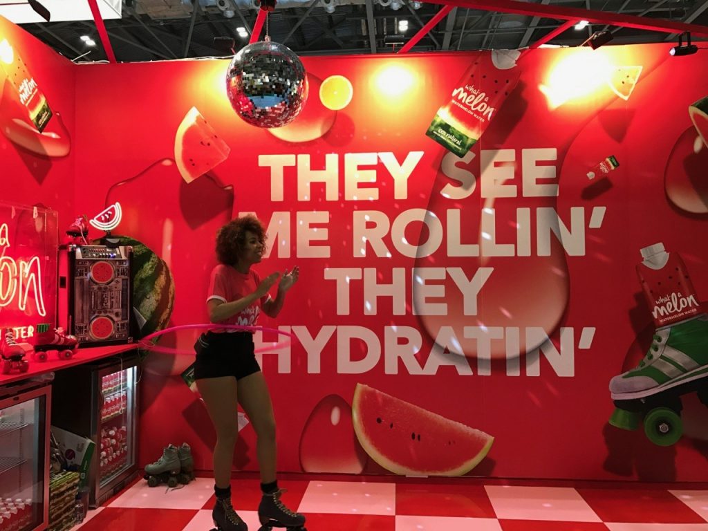 Woman Leaning