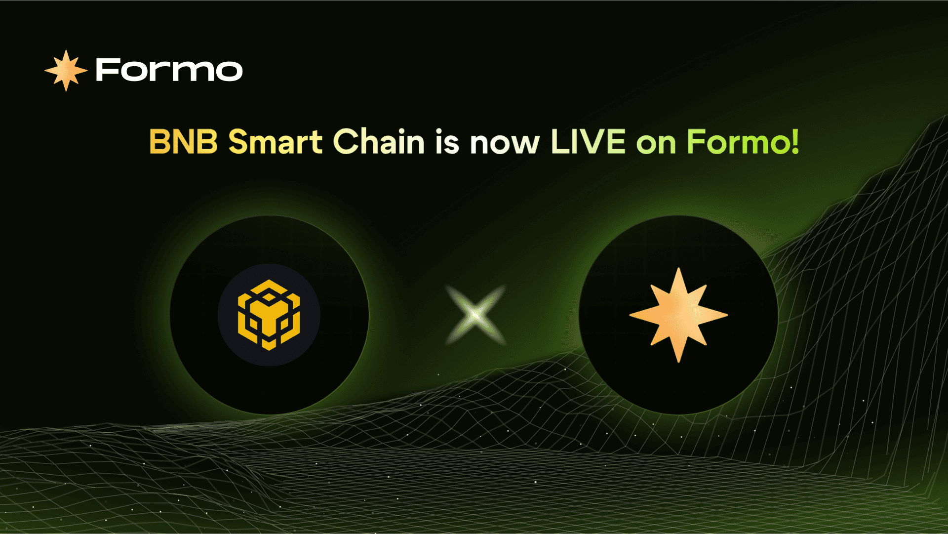 BNB Smart Chain is now LIVE on Formo!