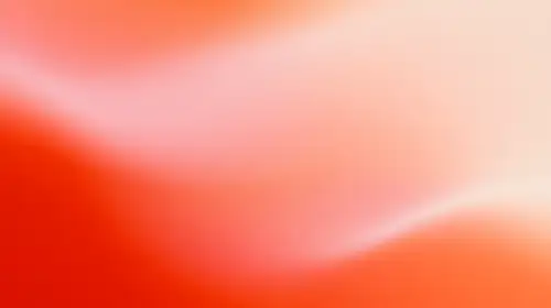 Soft Mesh 08 — vermillion, apricot, porcelain; abstract, mesh, gradient background