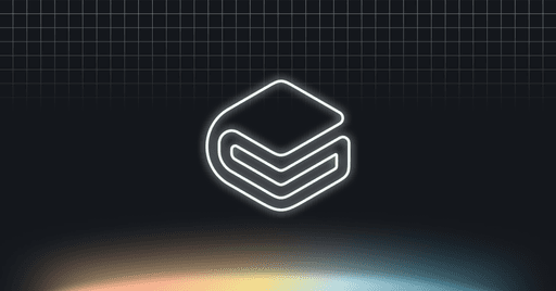 A gitBook logo on a black background with a colored glow at the bottom of the image