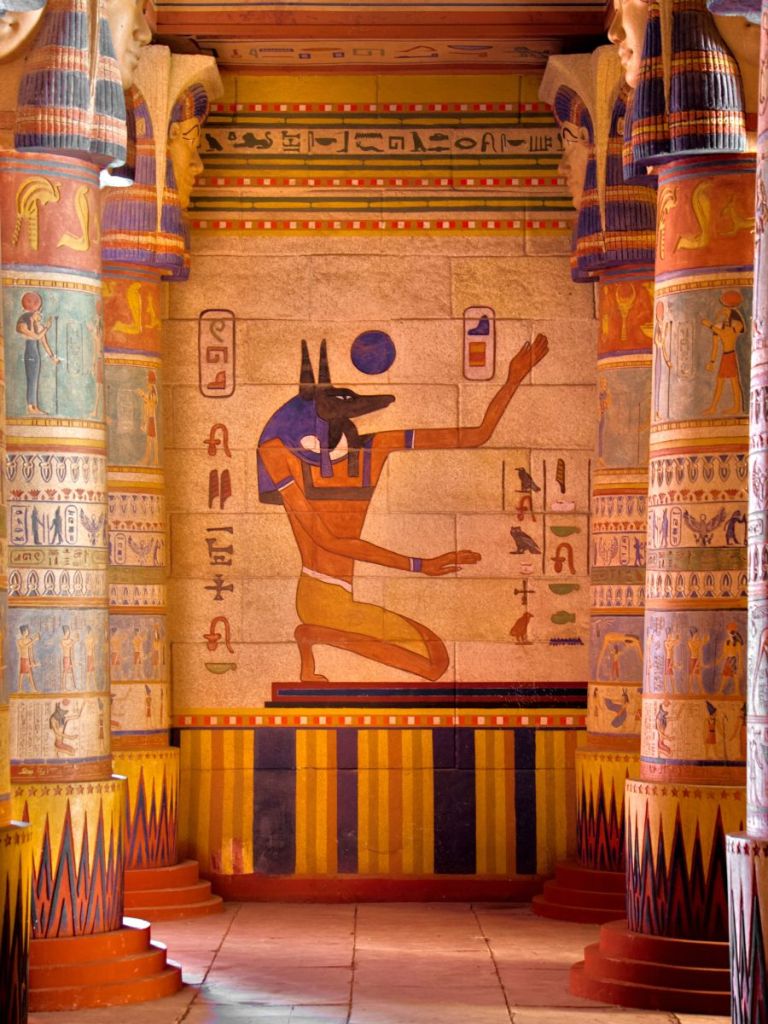 egyptian themed movie set in atlas studios