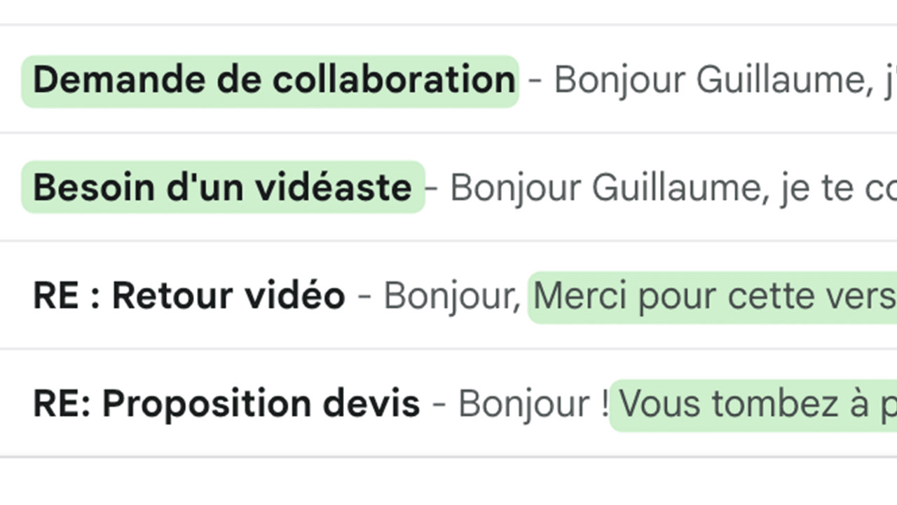Des demandes de projet arrivent, avec des retours positifs