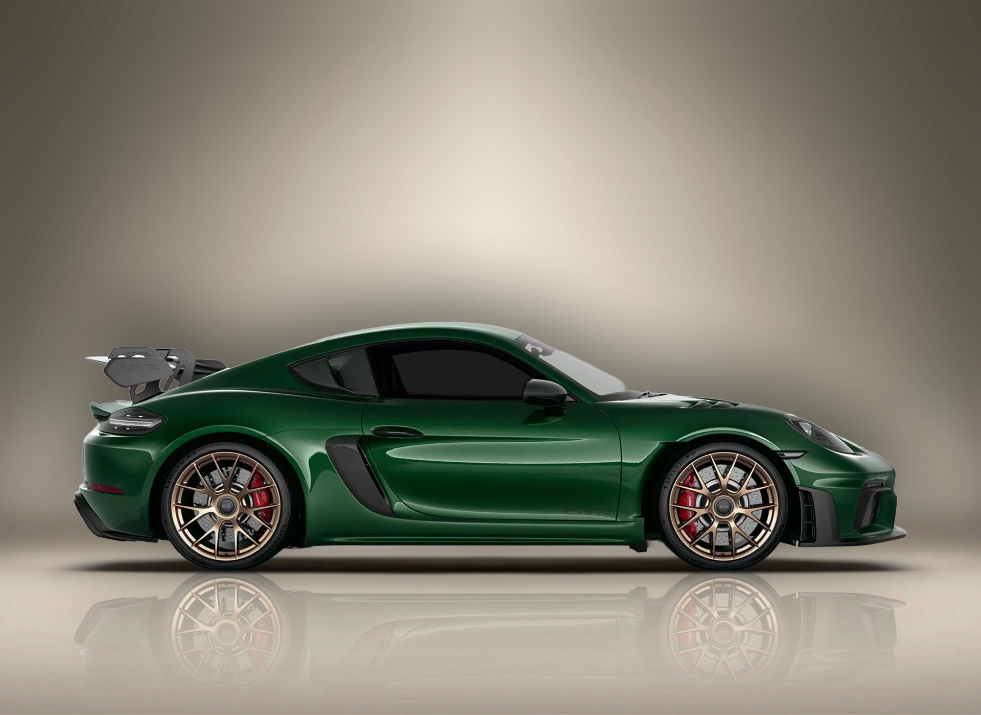 Location Porsche Cayman GT4 RS Vert à Dubaï – Keyz Rent | Supercar