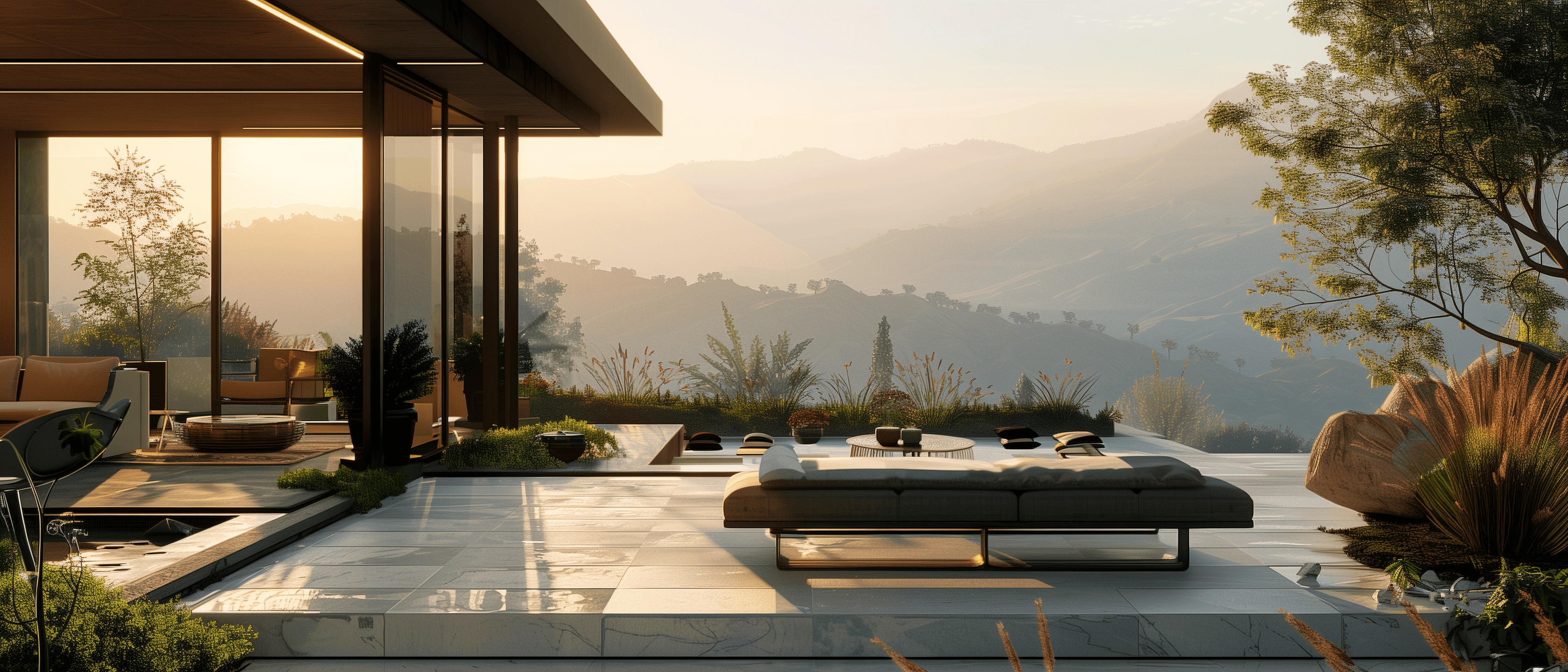 beige couch and armchair