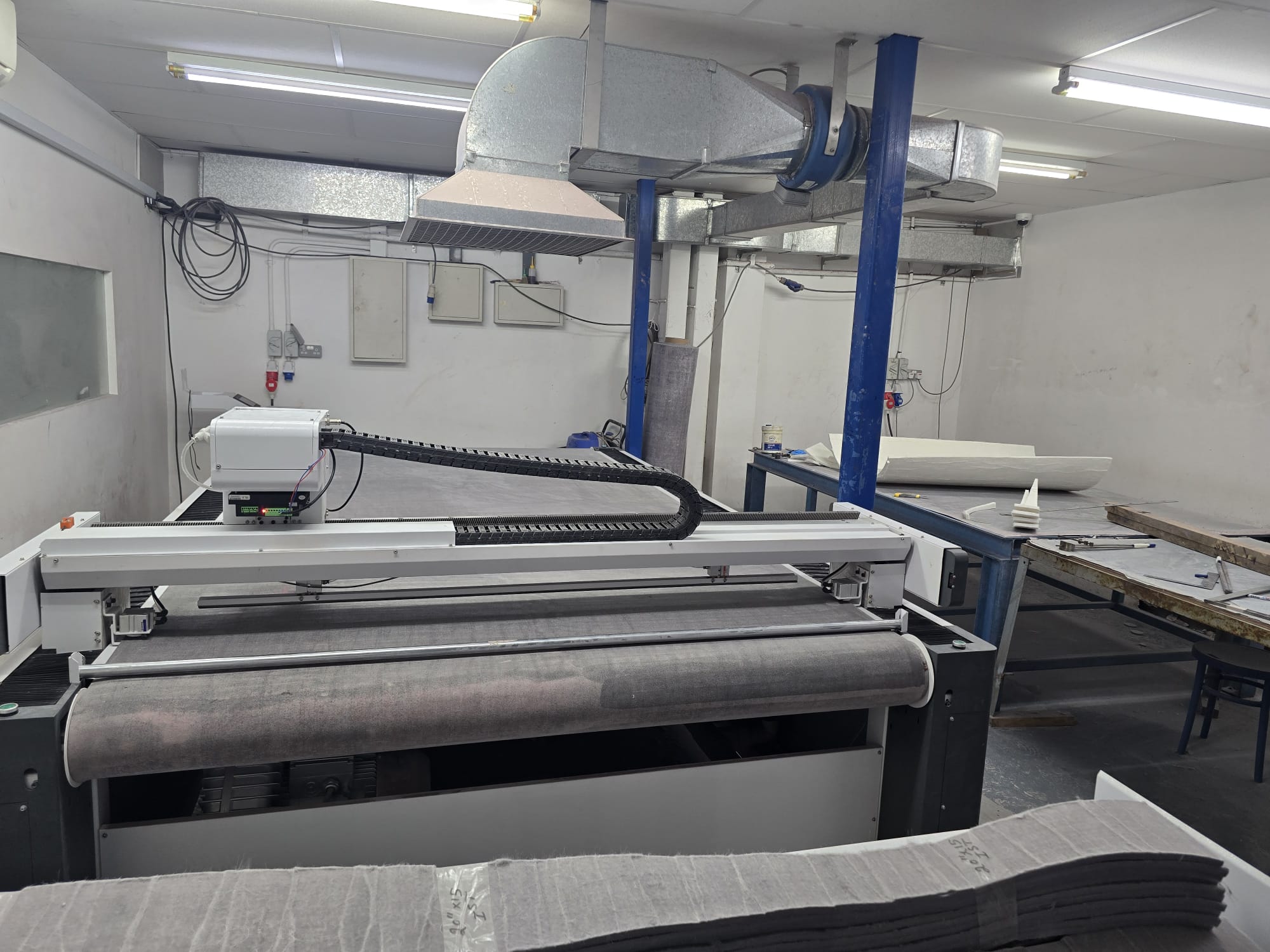 Insulation Cutting room