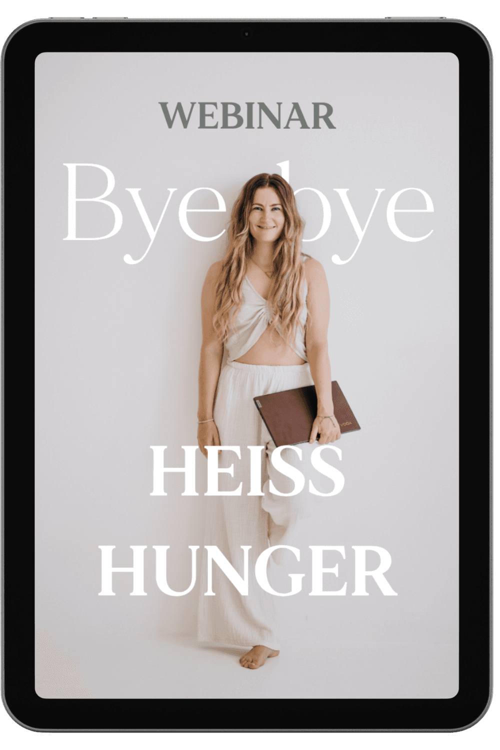 Detox Kurs, dargestellt als iPad