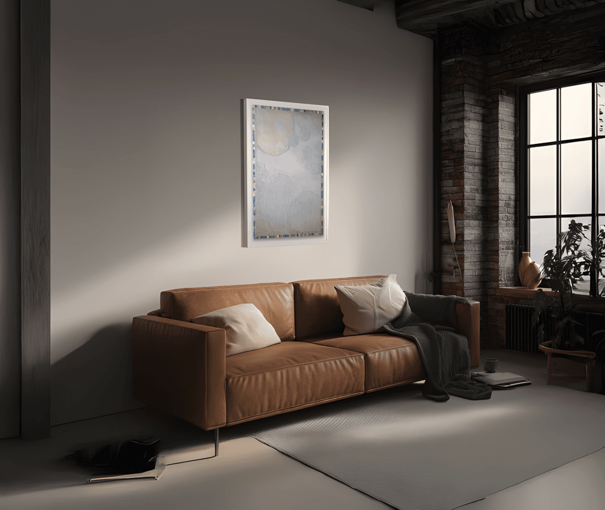 premium art poster and canvas prints, with originals available, from QART , of the artwork " Safe Space "