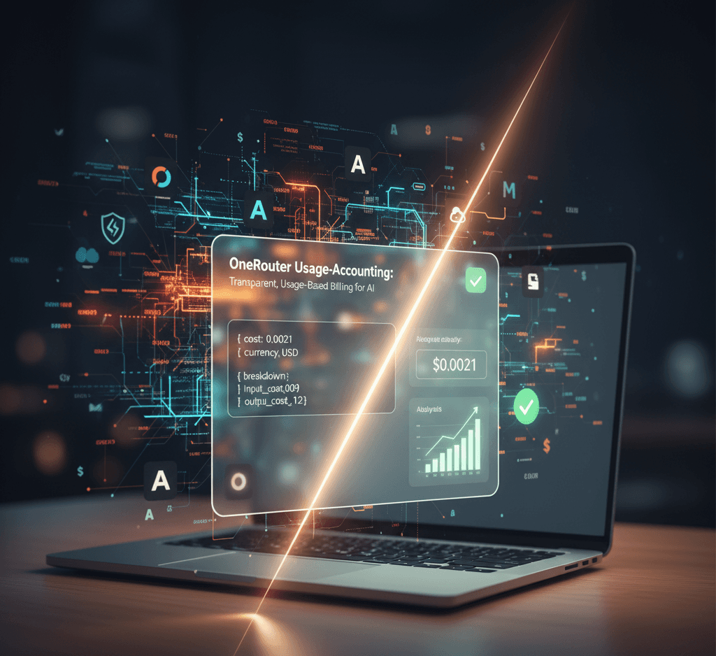 OneRouter AI Usage-Accounting dashboard