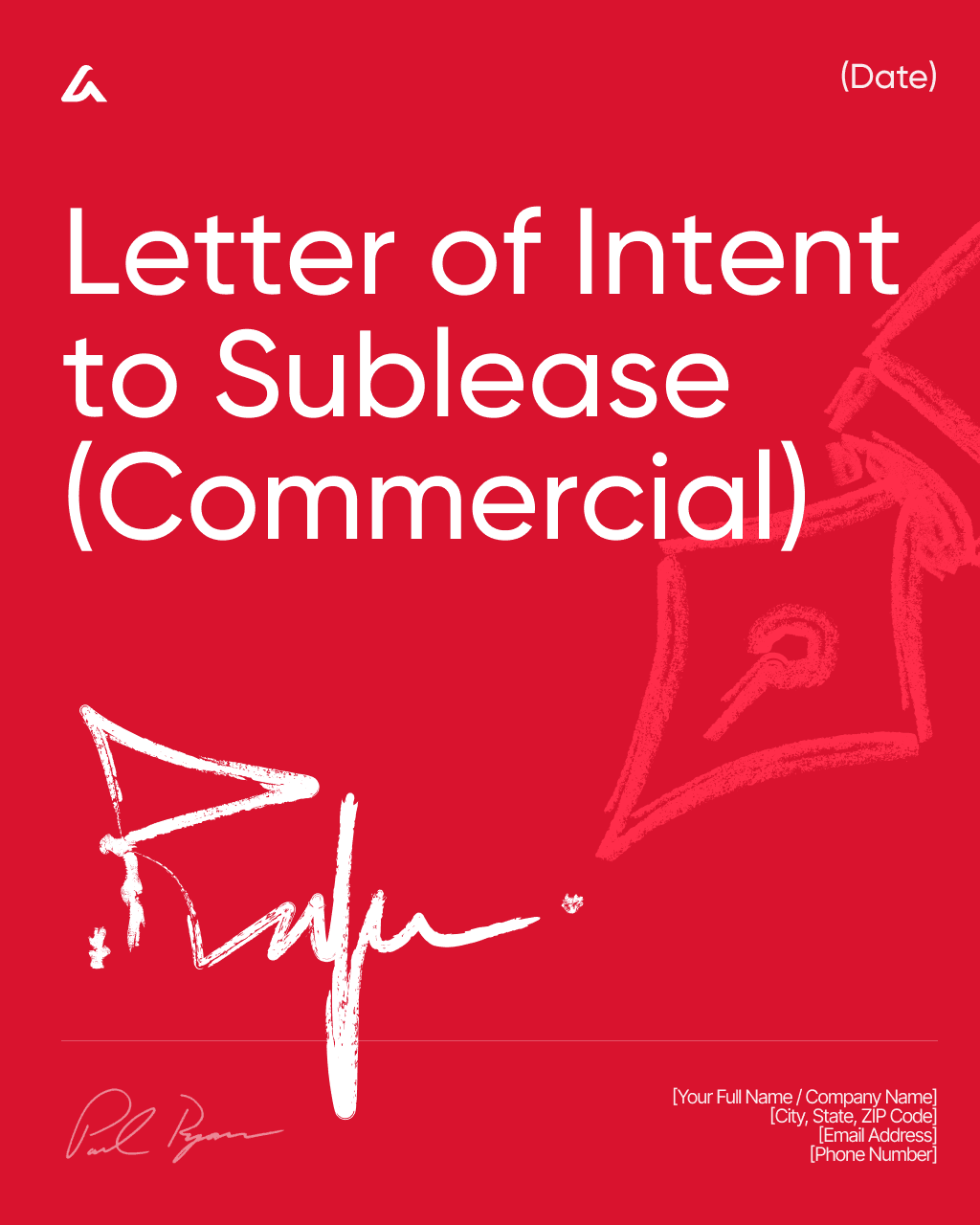 Letter of Intent to Sublease (Commercial)