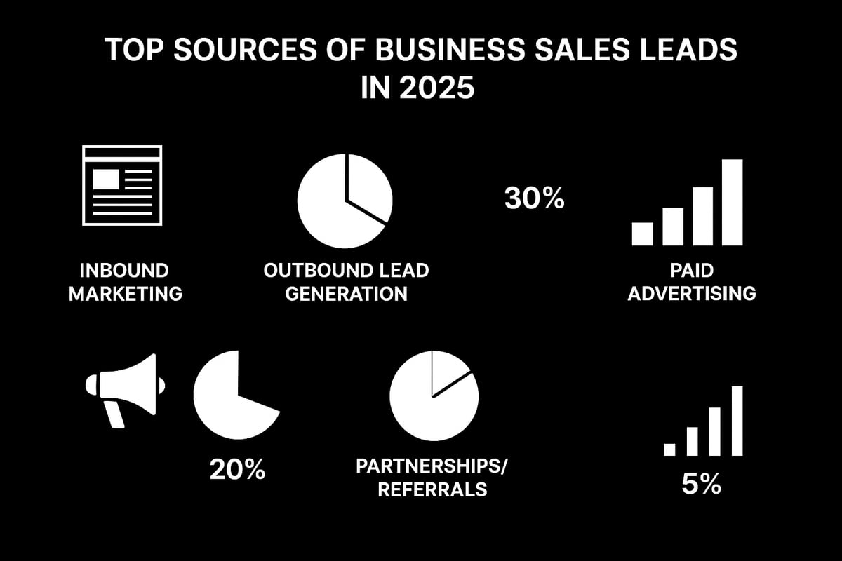 Top Sources of Business Sales Leads in 2025