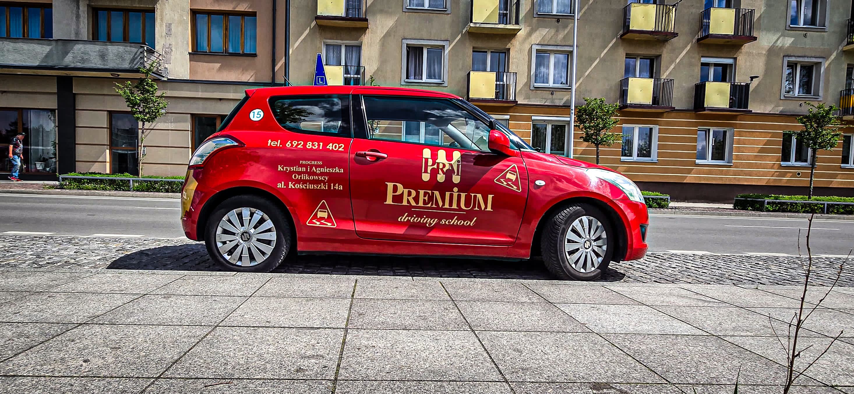 kurs kat B Suzuki Swift Premium nauka jazdy OSK Częstochowa