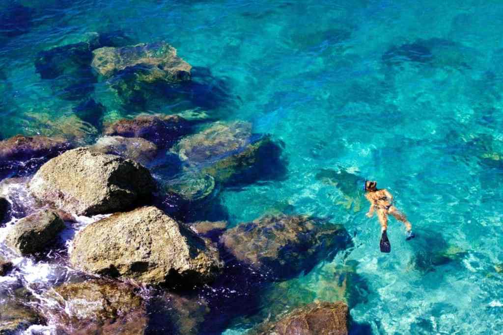 Snorkelling, Cinque Terre