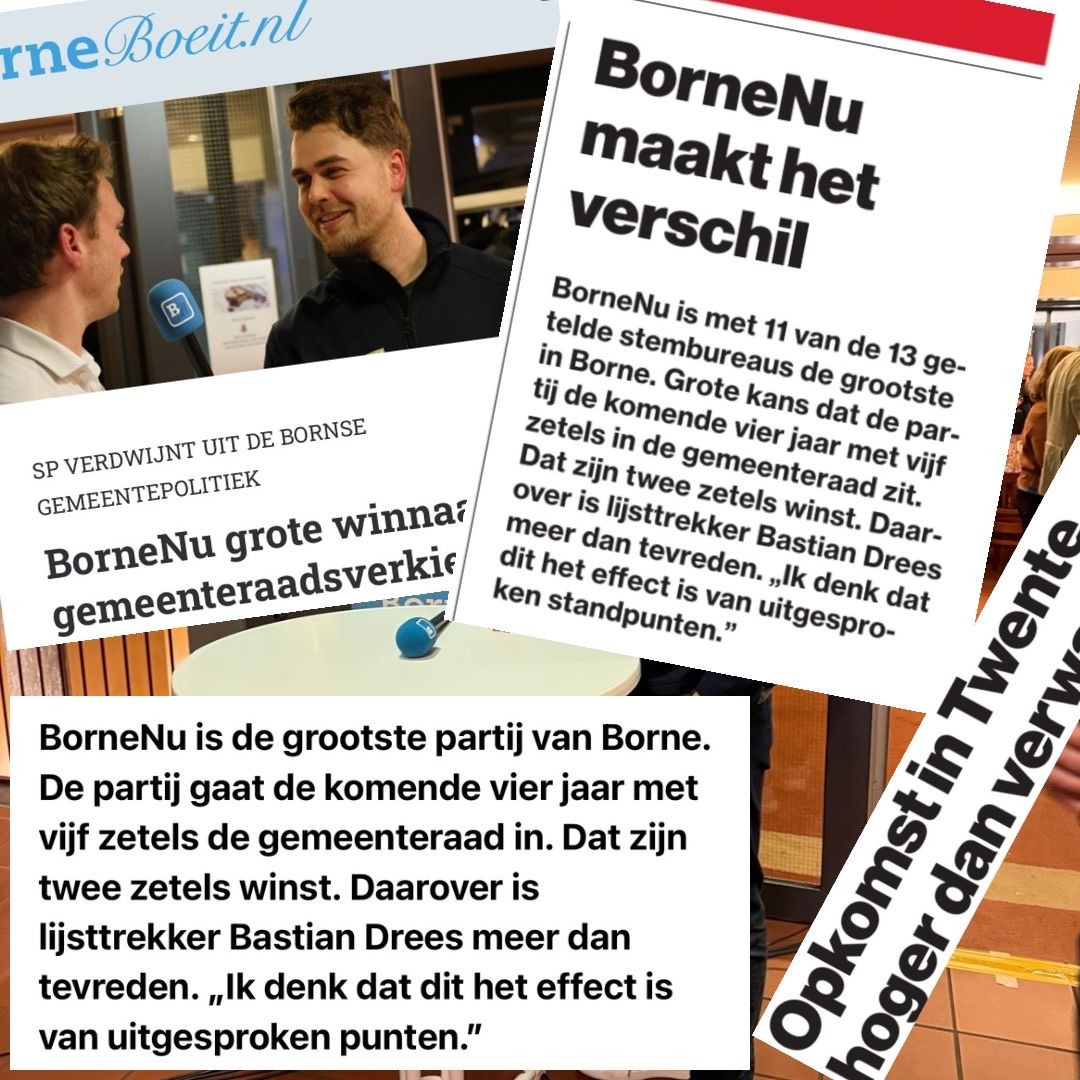 BorneNu - Raadsvergadering Borne Omgevingsplan